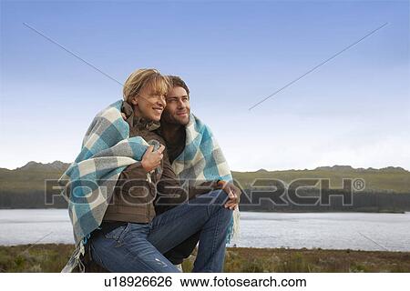 Beautiful couple in the countryside View Large Photo Image Stock Photograph - Beautiful couple in the countryside. Fotosearch