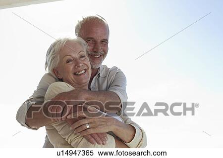 Stock Photography - Beautiful elderly couple. Fotosearch