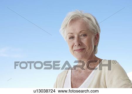 Picture - Beautiful mature woman. Fotosearch