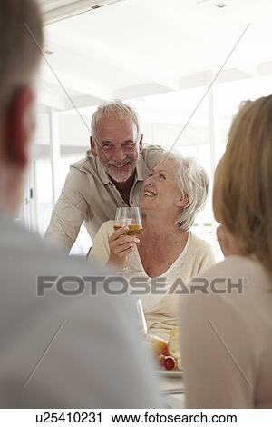 Beautiful seniors couple View Large Photo Image Stock Image - Beautiful seniors couple. Fotosearch