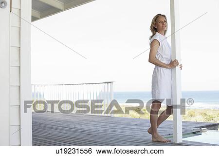 Stock Photograph - Beauty in a beach house. Fotosearch