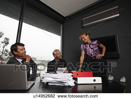 Business meeting View Large Photo Image Stock Image - Business meeting. Fotosearch