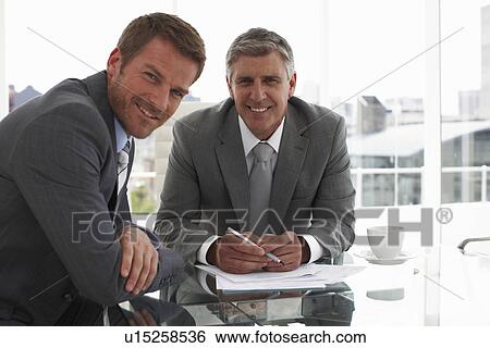Business meeting View Large Photo Image Stock Photograph - Business meeting. Fotosearch