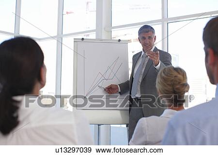 Businessman presenting View Large Photo Image Stock Photo - Businessman presenting. Fotosearch
