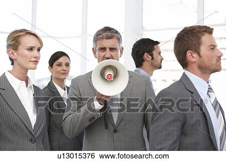 Businessman shouting View Large Photo Image Stock Photograph - Businessman shouting. Fotosearch