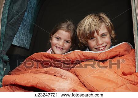 Children in a tent portrait View Large Photo Image Stock Image - Children in a tent portrait. Fotosearch