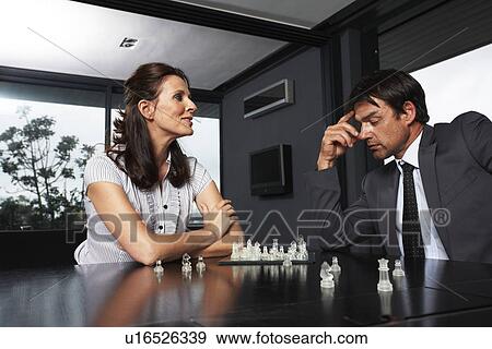 Stock Photo - Competition in business. Fotosearch