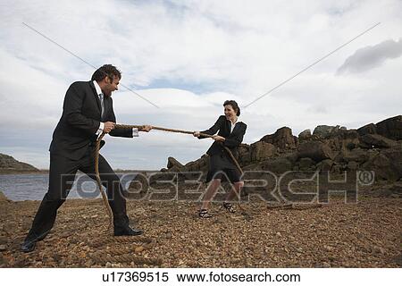Stock Photography - Competition in business. Fotosearch