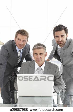 Confident business team View Large Photo Image Stock Photo - Confident business team. Fotosearch