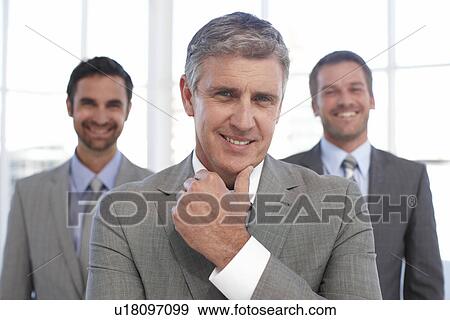 Stock Photo - Confident lawyers. Fotosearch