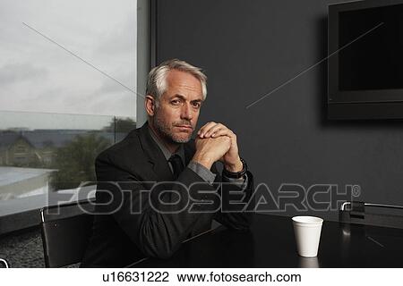 Confident senior businessman View Large Photo Image Stock Image - Confident senior businessman. Fotosearch