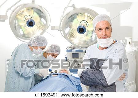 Confident surgeon View Large Photo Image Stock Image - Confident surgeon. Fotosearch