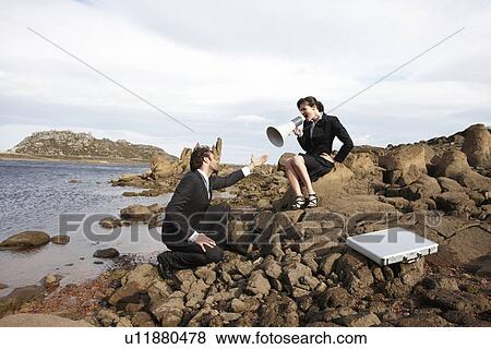 Conflict in business View Large Photo Image Stock Photo - Conflict in business. Fotosearch
