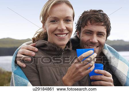 Stock Image - Couple close up. Fotosearch