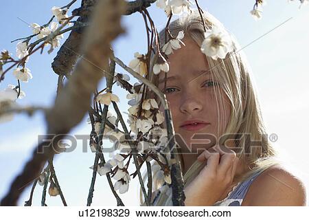 Stock Photo - Cute girl portrait. Fotosearch