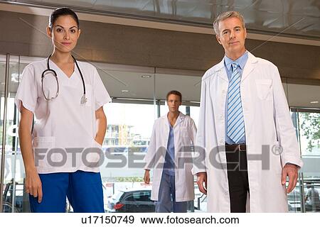 Doctors portrait View Large Photo Image Stock Photo - Doctors portrait. Fotosearch