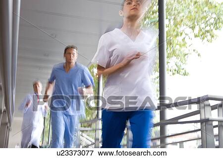 Stock Photo - Emergency at a hospital. Fotosearch