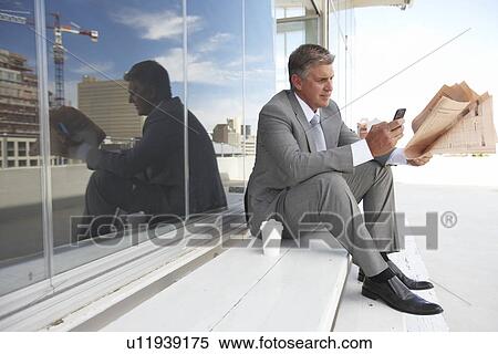 Executive at construction scene View Large Photo Image Stock Photography - Executive at construction scene. Fotosearch
