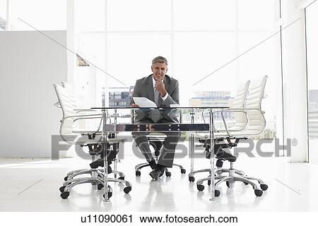 Stock Image - Executive in his fifties. Fotosearch