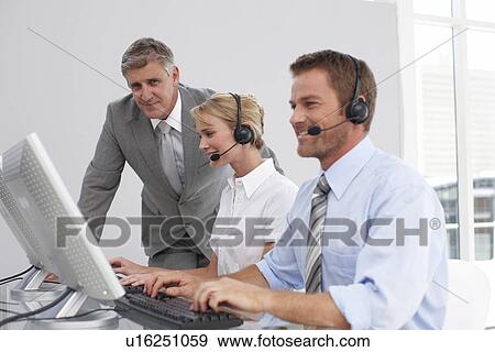 executive with his team View Large Photo Image Stock Photo - executive with his team. Fotosearch
