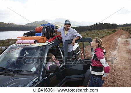 Family on a roadtrip View Large Photo Image Stock Image - Family on a roadtrip. Fotosearch