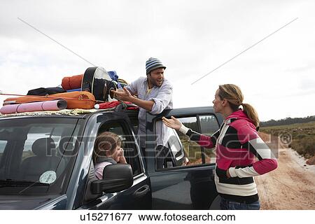 Family on vacation View Large Photo Image Stock Photo - Family on vacation. Fotosearch