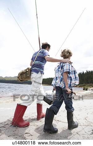 Stock Photo - Father and son. Fotosearch