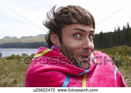 Stock Image - Funny guy portrait. Fotosearch
