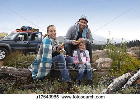 Stock Photography - Happy family smiling. Fotosearch