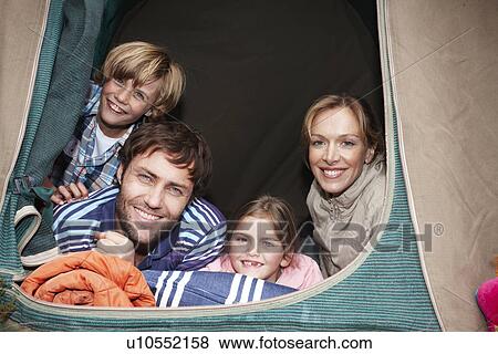 Stock Photo - Happy family. Fotosearch
