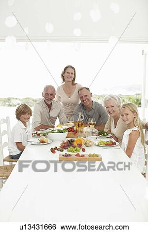 Stock Photograph - Happy family. Fotosearch