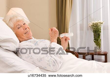 Stock Photography - Happy senior woman. Fotosearch