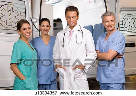 Stock Photo - Medical Team. Fotosearch