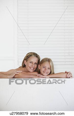 Mother with daughter beauty View Large Photo Image Stock Photo - Mother with daughter beauty. Fotosearch