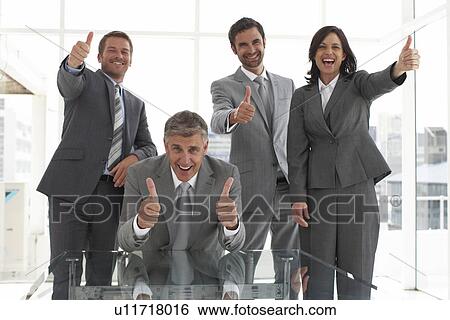 OK business team View Large Photo Image Stock Photograph - OK business team. Fotosearch