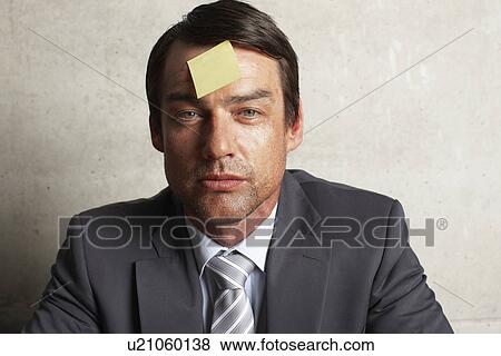 Stock Photo - Portrait of a businessman. Fotosearch