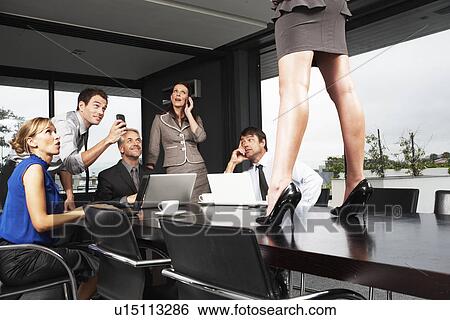 Stock Photograph - Pressure at work. Fotosearch