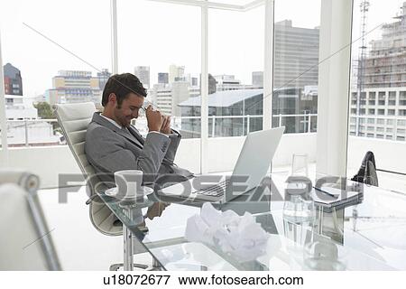 Stock Photo - Real estate executive. Fotosearch