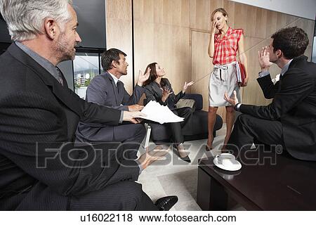 Stress at work View Large Photo Image Stock Photo - Stress at work. Fotosearch