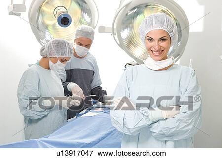 Surgeon smiling View Large Photo Image Stock Photo - Surgeon smiling. Fotosearch