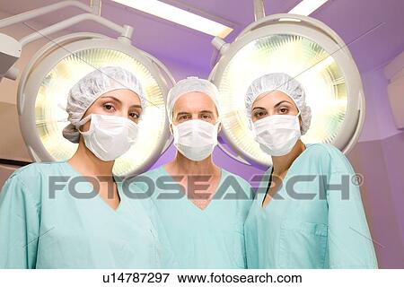 Surgeons portrait View Large Photo Image Stock Photo - Surgeons portrait. Fotosearch