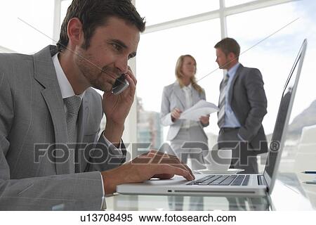 Technology in office View Large Photo Image Stock Photography - Technology in office. Fotosearch
