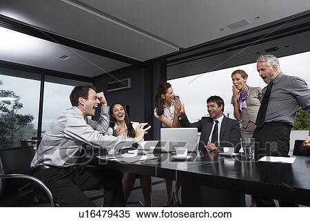 Victory in business View Large Photo Image Stock Photography - Victory in business. Fotosearch