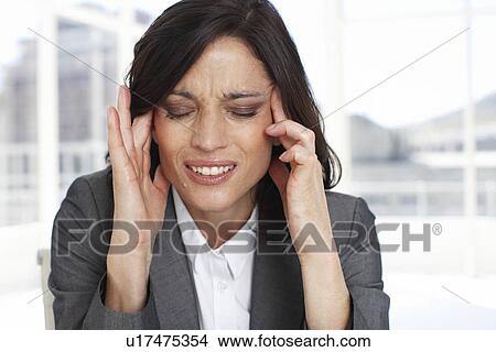 Picture - Woman expression. Fotosearch