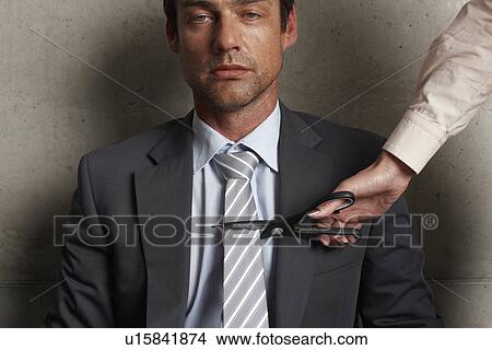 Woman's hands cutting man's tie View Large Photo Image Picture - Woman's hands cutting man's tie. Fotosearch