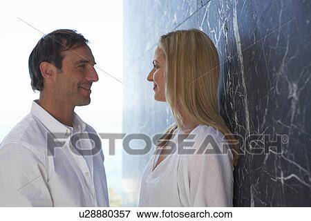 Stock Photo - Young couple in love. Fotosearch