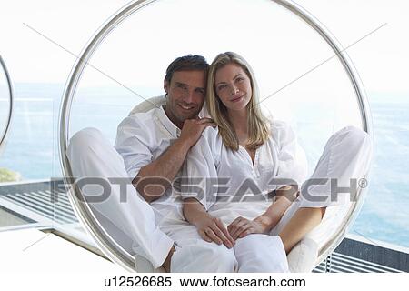 Stock Photography - Young couple portrait. Fotosearch