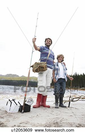 Young father and son View Large Photo Image Stock Photo - Young father and son. Fotosearch