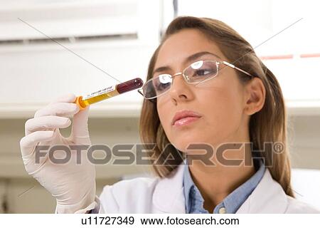 Stock Photo - Young researcher. Fotosearch