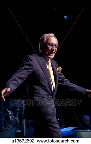 Stock Image - Andy Williams performs at the Moon River Theatre in Branson, Missouri. Fotosearch